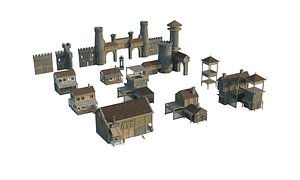 Medieval Castle Pack 3D