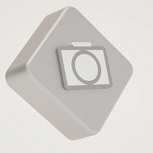 Camera Icon Silver