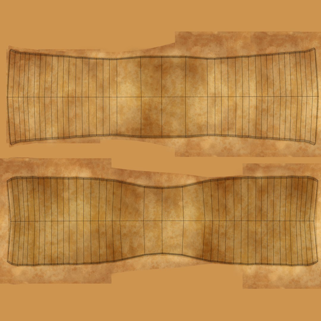 Scroll 3 3D Model - TurboSquid 2201312