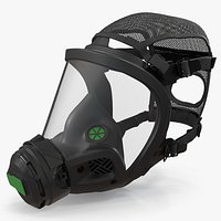 Full Face Industrial Respirator Mask with Visor
