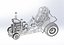 Mini Rod pulling tractor 3 Scale 1 to 25