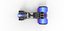 Mini Rod pulling tractor 3 Scale 1 to 25