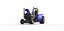Mini Rod pulling tractor 3 Scale 1 to 25
