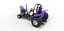Mini Rod pulling tractor 3 Scale 1 to 25