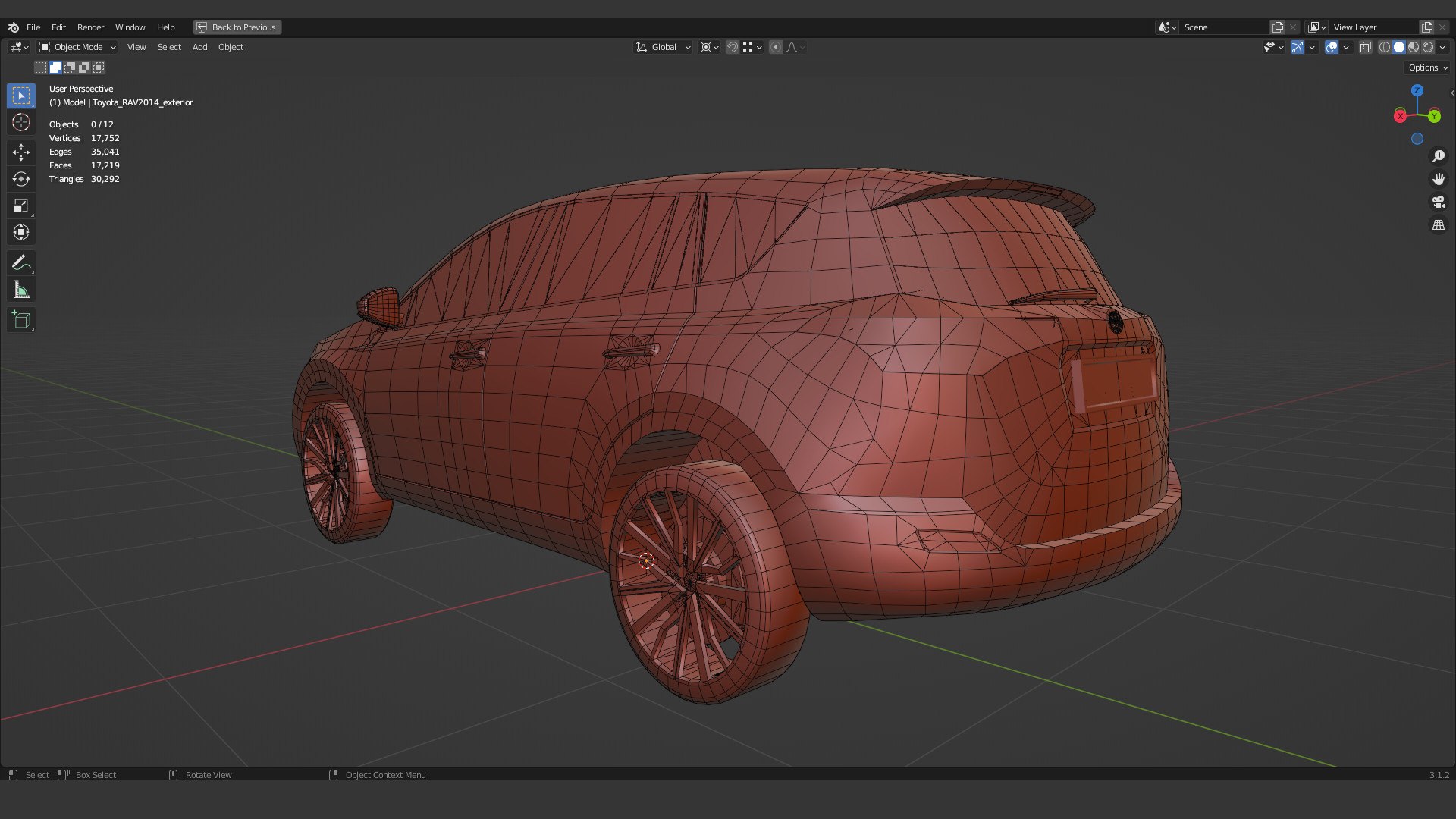 3D Toyota RAV 2014 lowpoly https://p.turbosquid.com/ts-thumb/Ex/yUFvcu/9T/wireframe2/jpg/1668686138/1920x1080/fit_q87/d5eee3b9d4c3b027290700f0865b4ceadaeed80d/wireframe2.jpg
