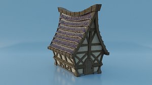 3D stylized house