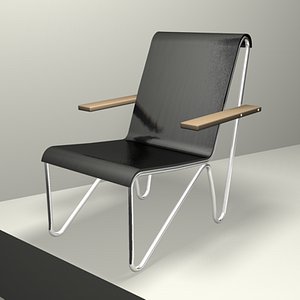cinema4d chair gerrit rietveld