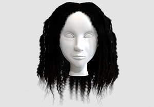 long afro hair