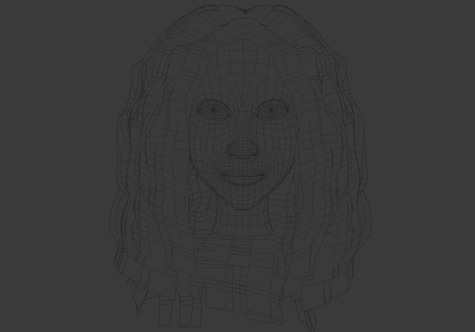 long afro hair 3D model https://p.turbosquid.com/ts-thumb/Ey/Drxm9v/NV/wire0001/jpg/1654159285/1920x1080/fit_q87/fc4e0b58f6b865d75be9e502a52e8995d7735716/wire0001.jpg