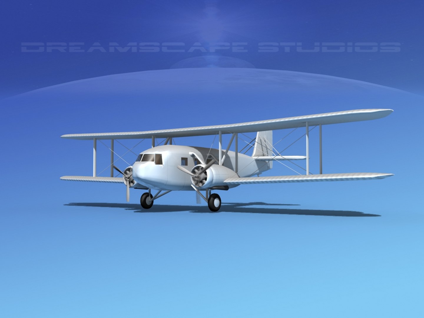 3d Propellers Curtiss Condor Model