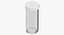 Vial de pastillas 5dram 18 ml vacío