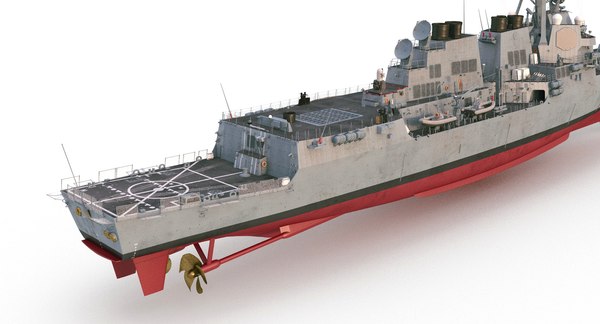 3D uss winston s churchill - TurboSquid 1355164