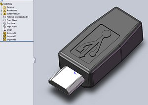 Free SolidWorks USB plug