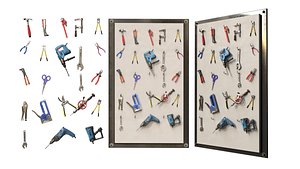 Workshop Tool Pegboard