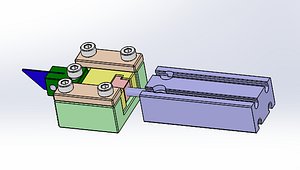 cutter module cut 3D model