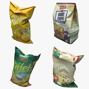 3D Packaging Collection 07 Chips model