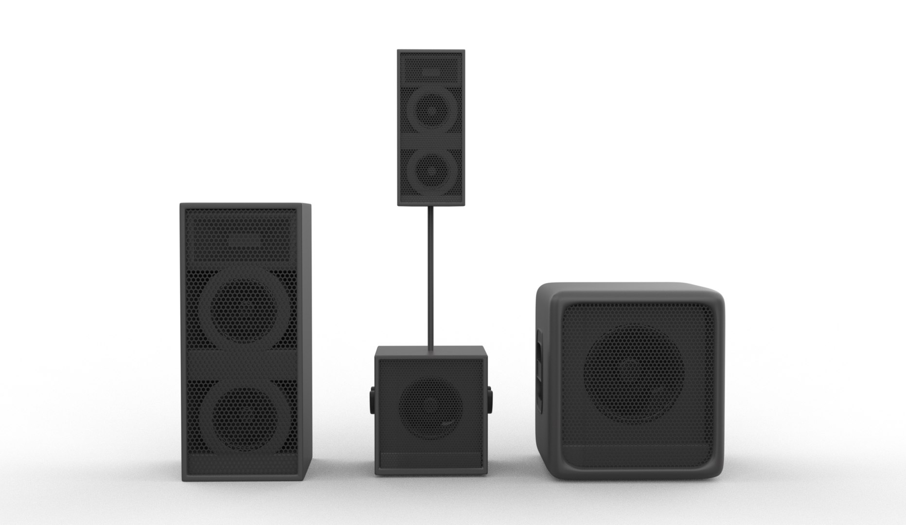 Sound Box 3D Model 3D Model - TurboSquid 2361102