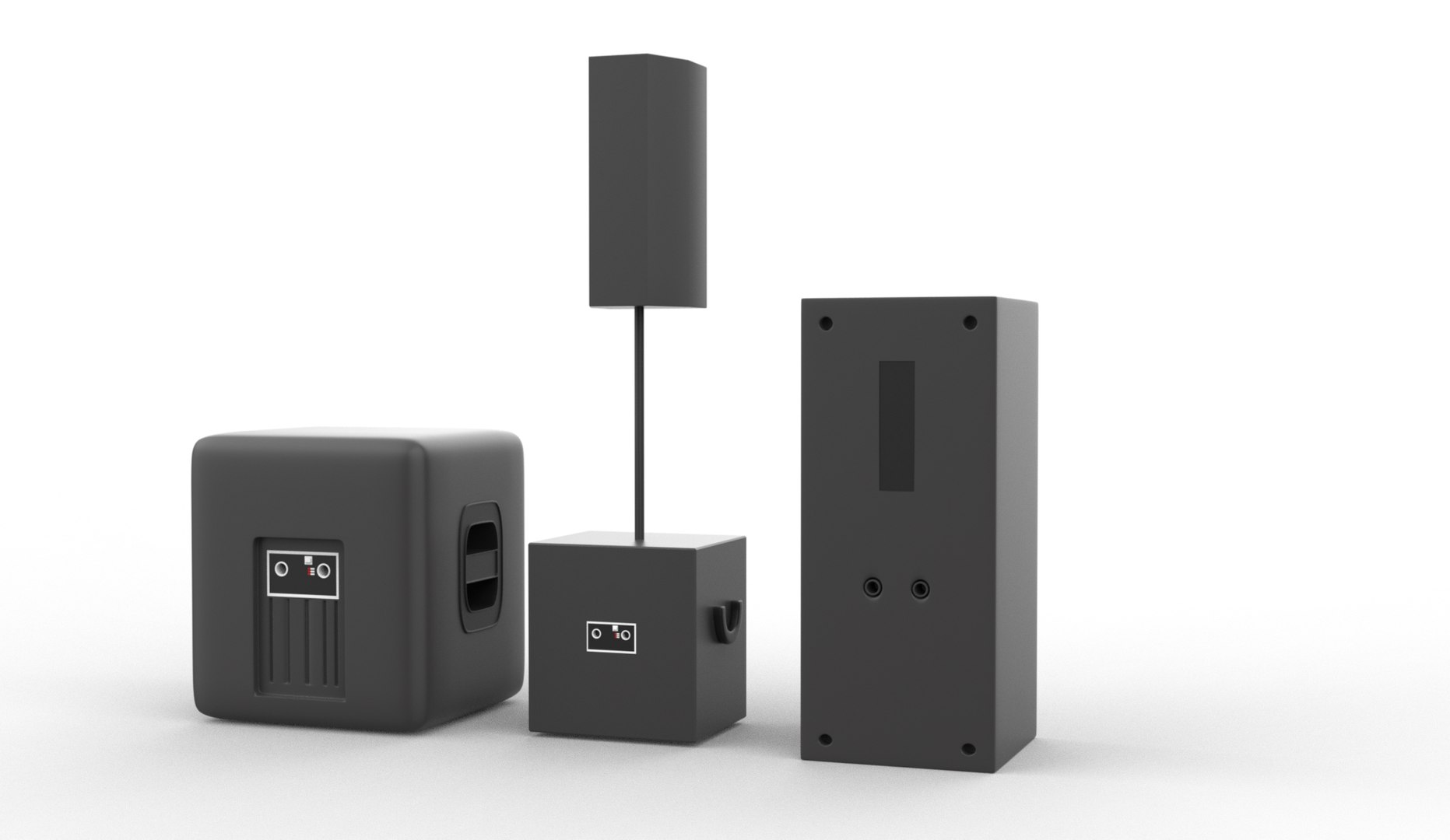Sound Box 3D Model 3D Model - TurboSquid 2361102