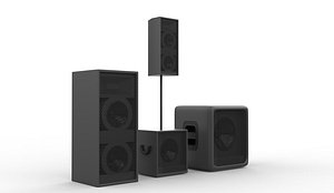 sound box 3D model 3D model