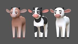 Calf Cartoon Character