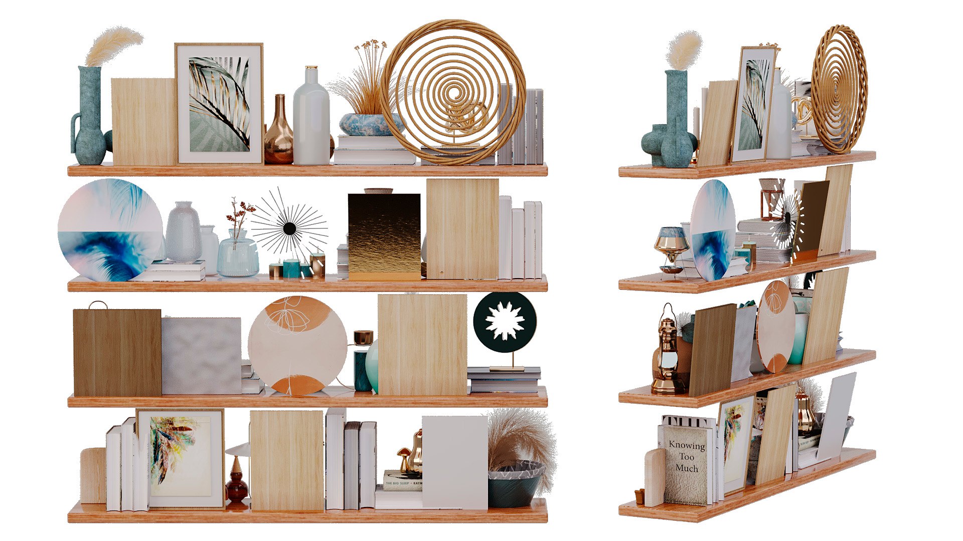 3D Decorative Set Model - TurboSquid 2329725