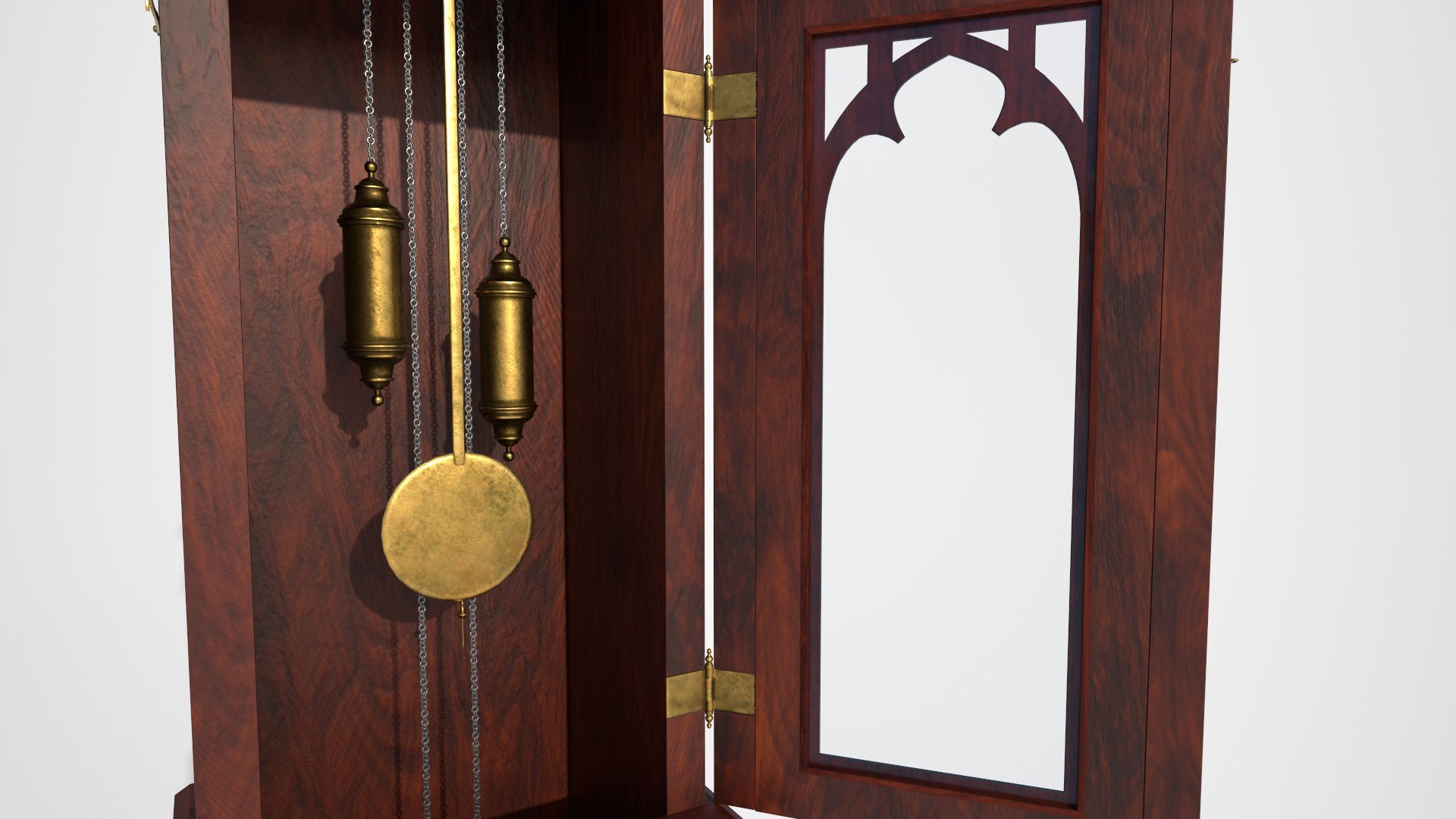 Victorian Longcase Clocks 3D - TurboSquid 1896426