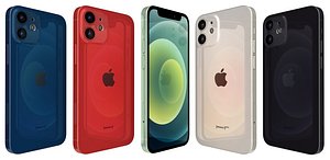 apple iphone 12 mini 3D