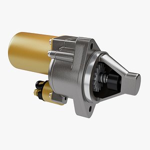 3D starter engines model