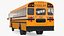 Blue Bird TX3 School Bus Rigged 3D model