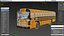 Blue Bird TX3 School Bus Rigged 3D model