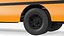 Blue Bird TX3 School Bus Rigged 3D model