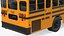 Blue Bird TX3 School Bus Rigged 3D model