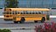 Blue Bird TX3 School Bus Rigged 3D model