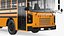 Blue Bird TX3 School Bus Rigged 3D model