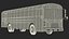 Blue Bird TX3 School Bus Rigged 3D model