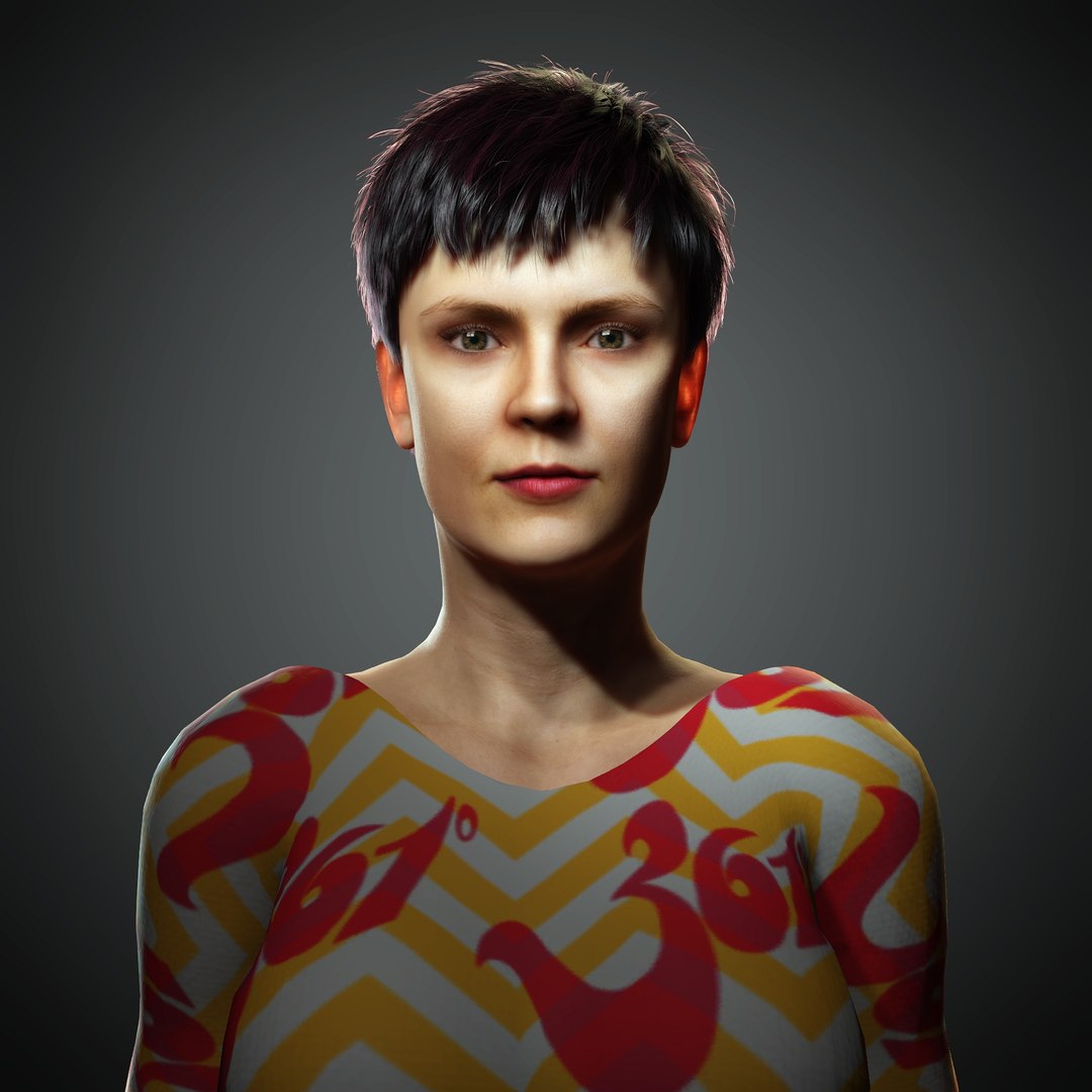 Young Female With Short Hair Character 3D model https://p.turbosquid.com/ts-thumb/Ey/akNI9i/Gn/2/jpg/1762278794/1920x1080/fit_q87/97e5daec3be80eeff789ecf3a2dbc42fdc2f0a3e/2.jpg
