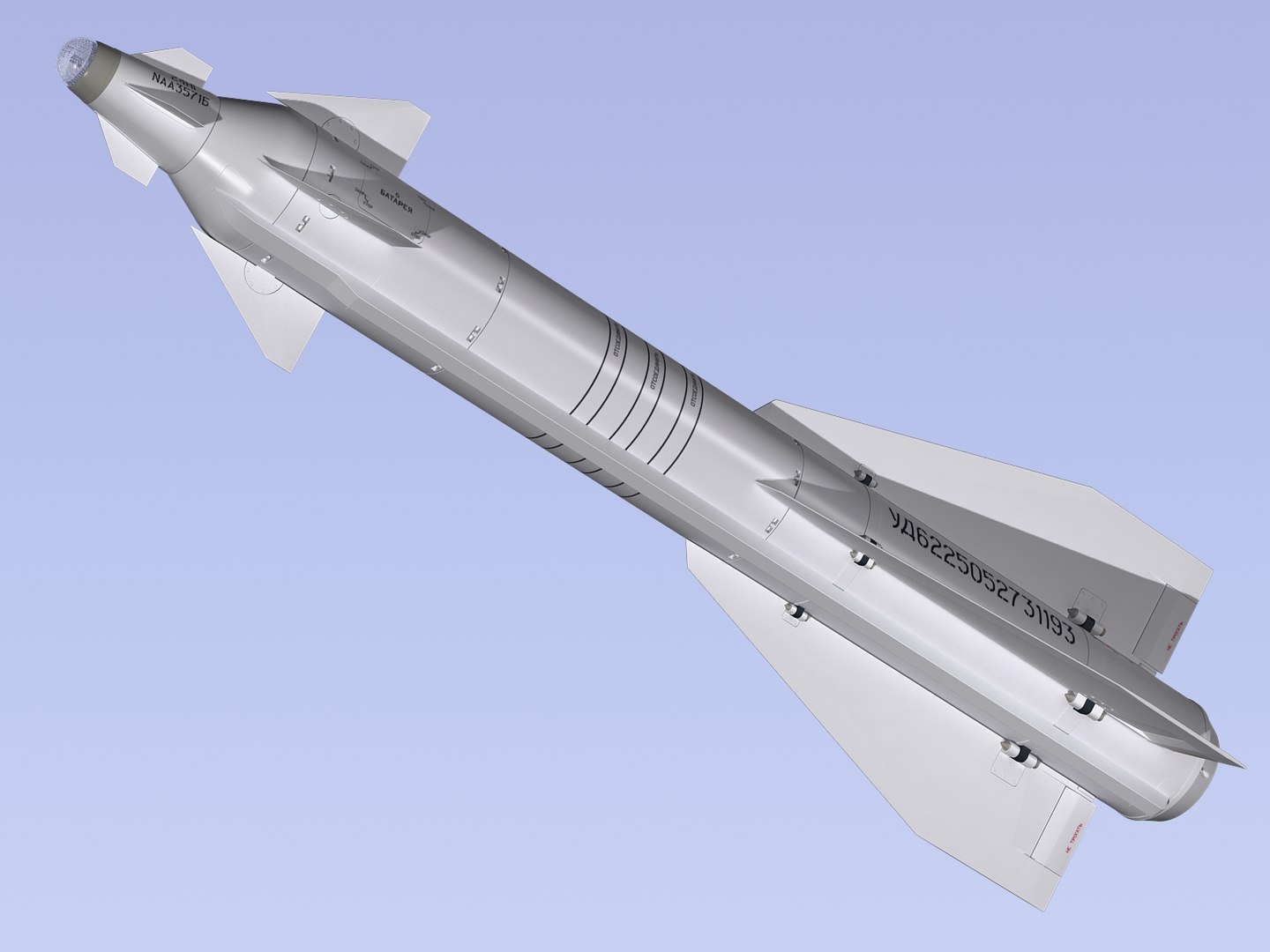 3d kh-29 missile model