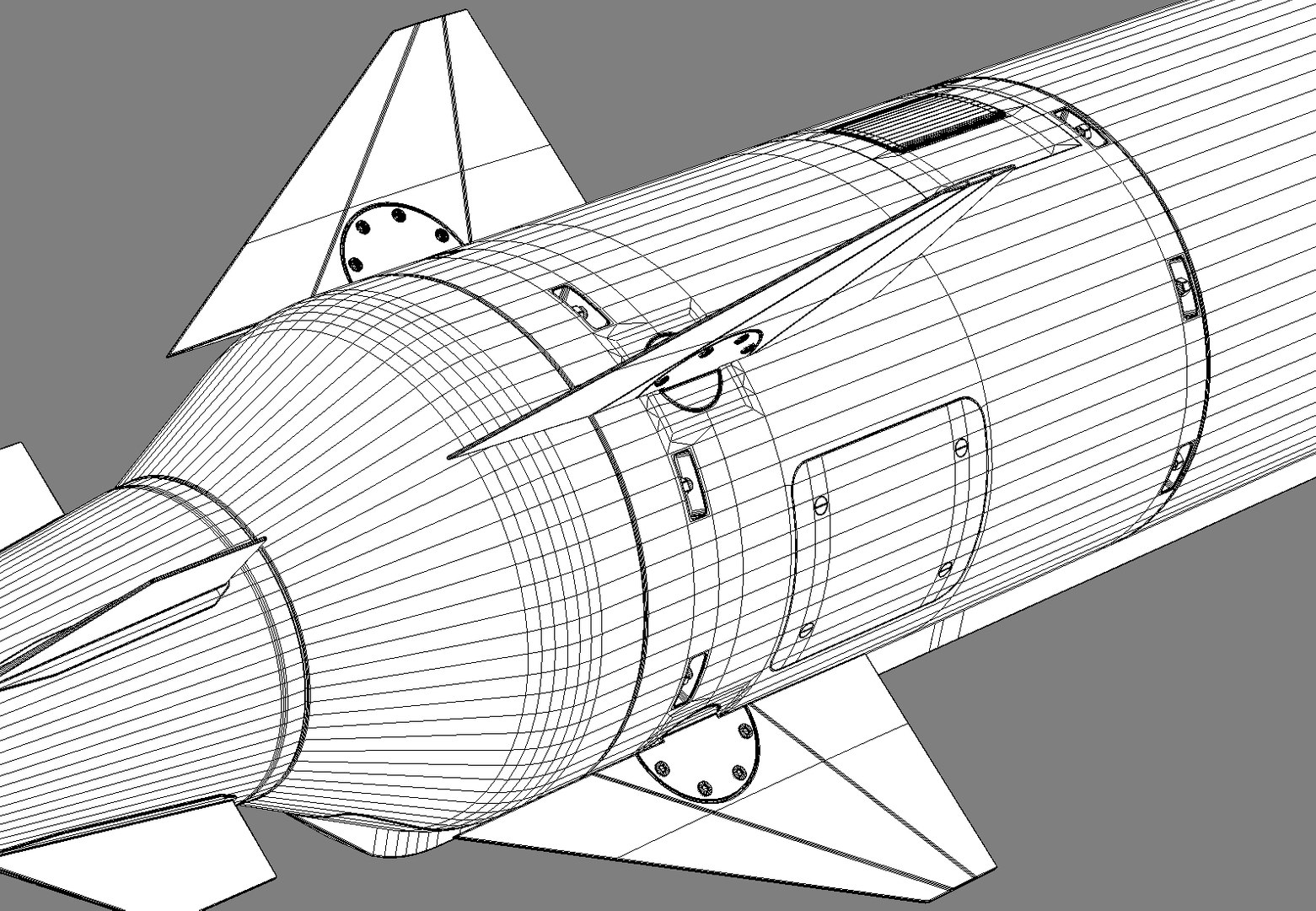 3d kh-29 missile model