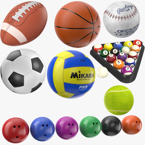 Коллекция мячей. Balls models