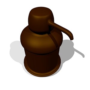 plastic soap dispenser 3d 3ds