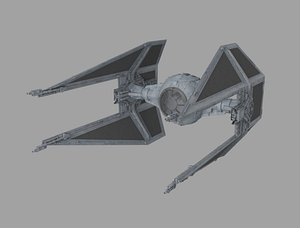 interceptor 3D model