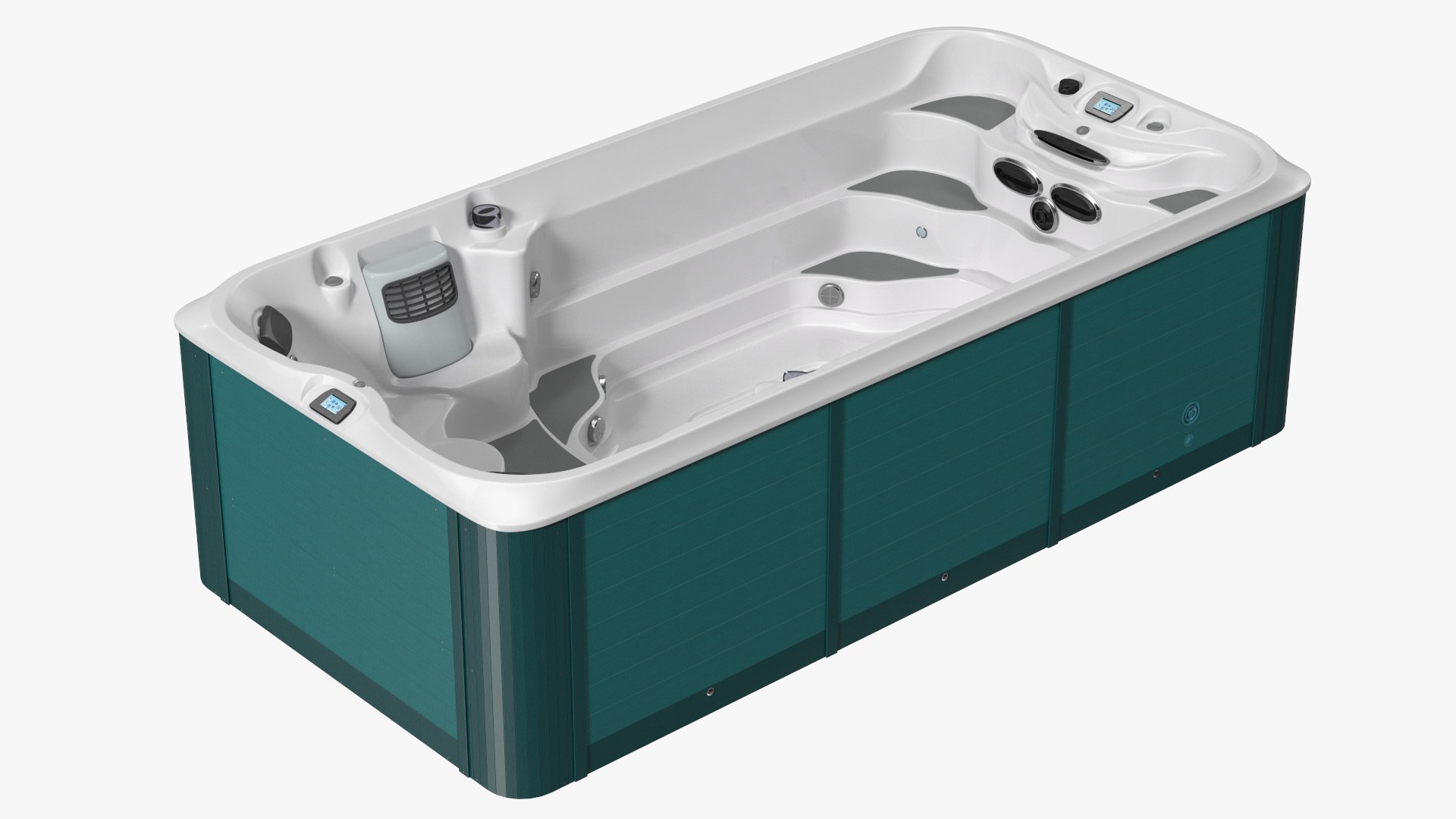 Spa Hot Tub 3D model preview