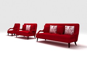 Chair and Sofa