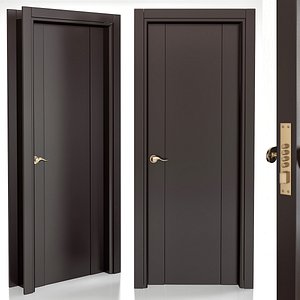 Classica Lux Wenge Belldinni Modern Interior Door 3d model