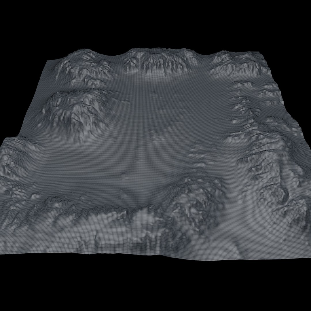 Terrain Maps 3D Model - TurboSquid 1369639