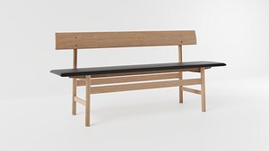 3D The Mogensen Bench model