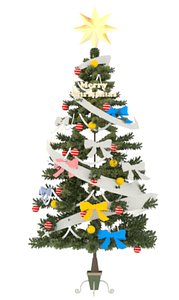 christmas tree 3D model