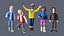 3D Characters 6 01 model