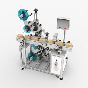 3D Automatic Box Labeling Machine