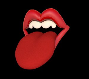 3D model lips talking sync